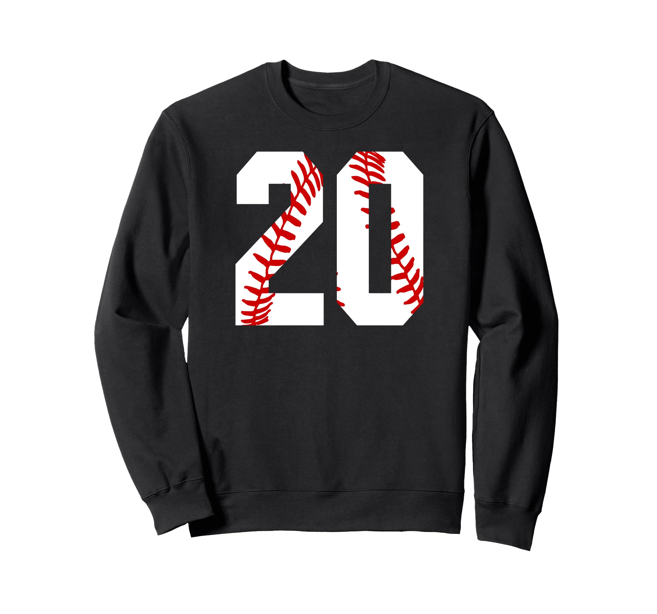 Baseball Mom 20 Jersey Baseball Sweatshirt - Trendy Graphic Unisex - T-Shirt, Sweatshirt, Hoodie