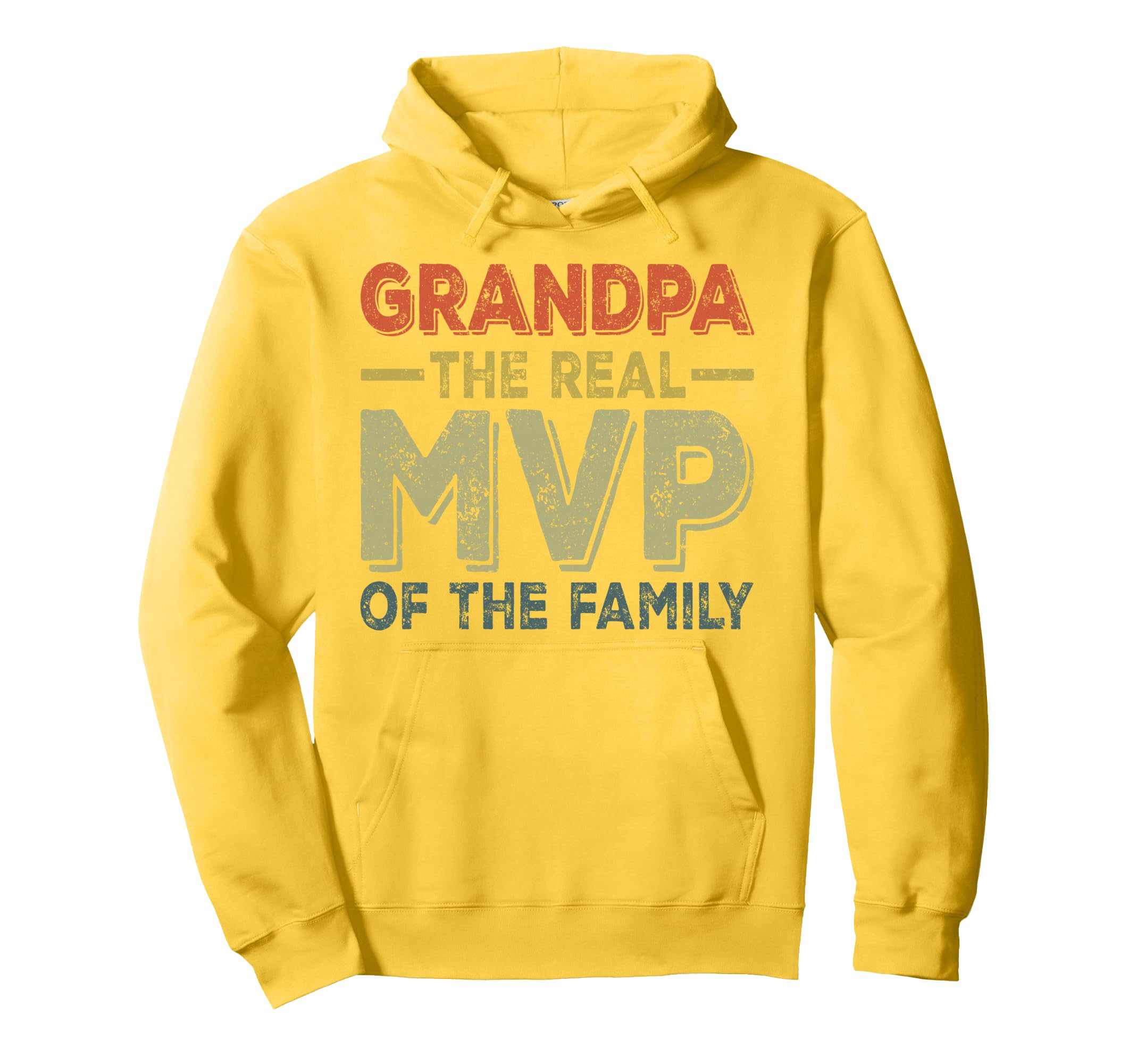 Grandpa Baseball Grandpa Real Mvp Hoodie - Aesthetic Graphic Men Women - T-Shirt, Sweatshirt, Hoodie