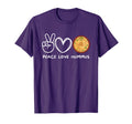 Peace Love Hummus Hummus Lover Food T-Shirt - Trendy Graphic Men Women - T-Shirt, Sweatshirt, Hoodie