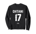 Shohei Ohtani 17 Mlbpa Los Angeles Sweatshirt - Trendy Graphic for Adults - T-Shirt, Sweatshirt, Hoodie