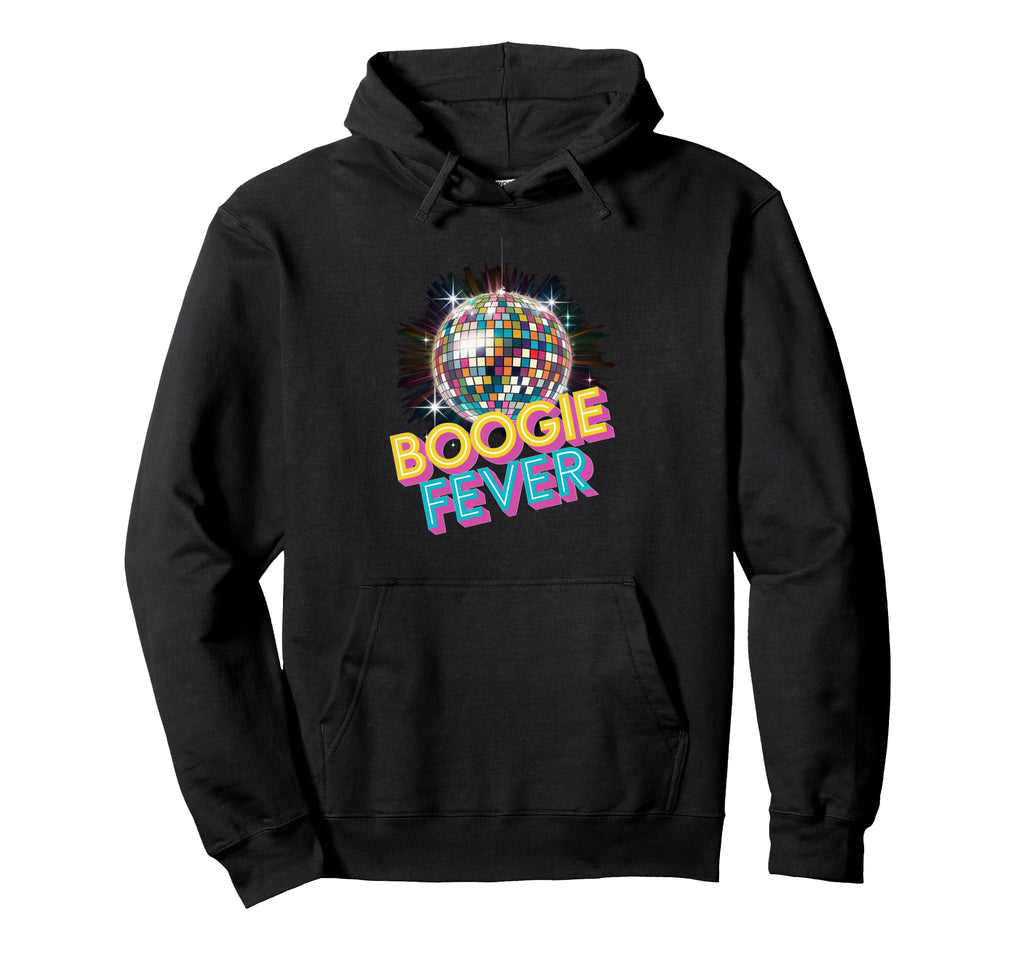 Disco Ball Boogie Fever Discoball Party Hoodie - Trendy Graphic for Adults - T-Shirt, Sweatshirt, Hoodie