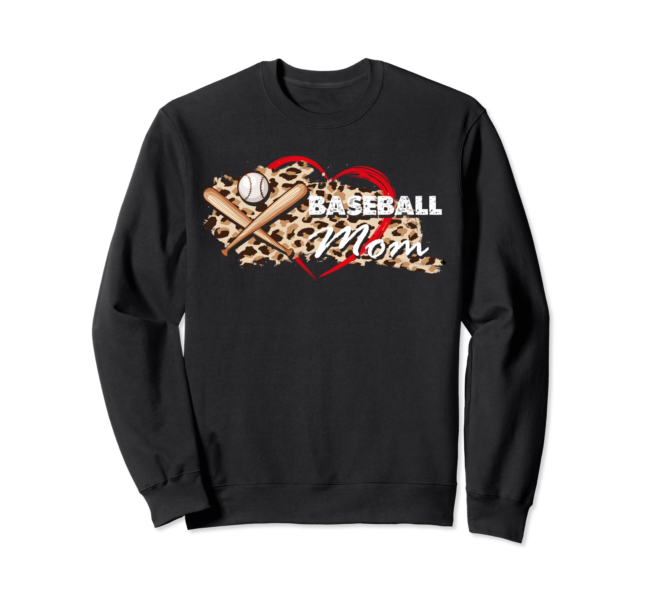 Baseball Mom Mothers Day Mama Sweatshirt - Custom Art Print Men Women - T-Shirt, Sweatshirt, Hoodie