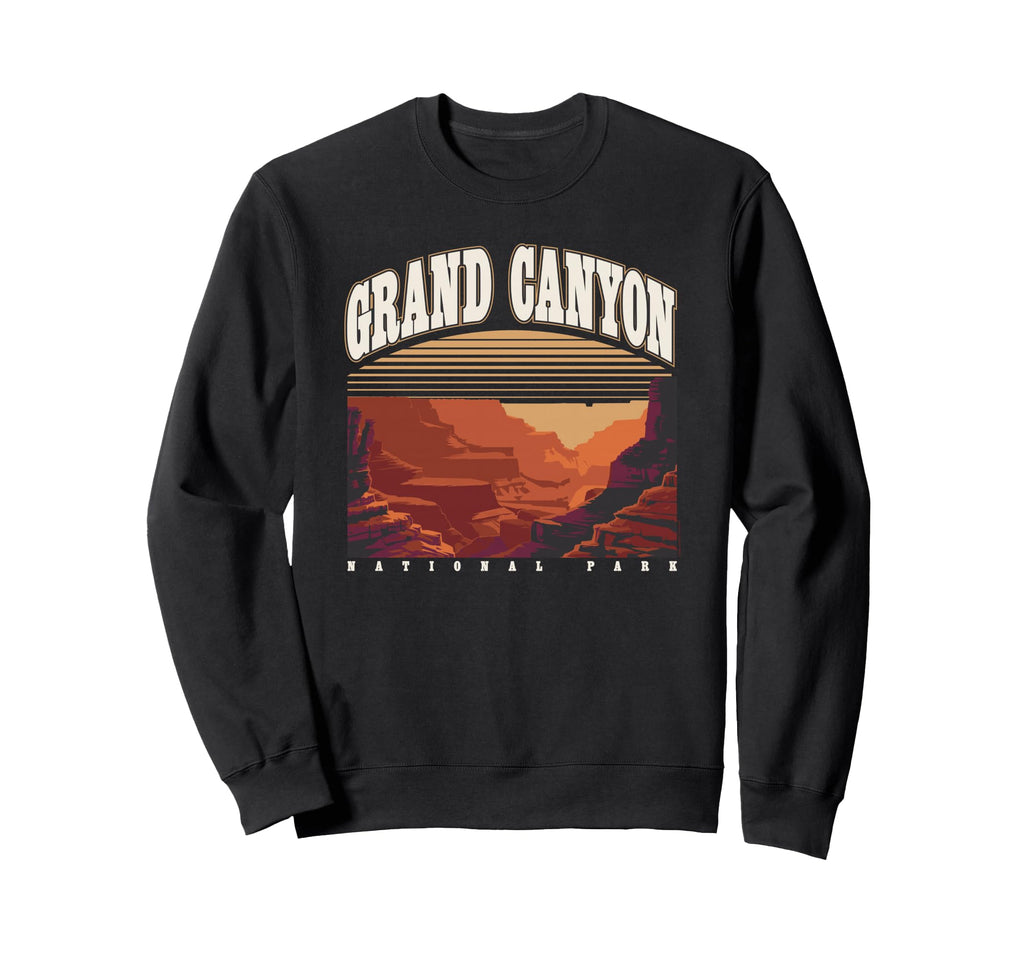 National Park Foundation Grand Canyon Sweatshirt - Custom Art Print Unisex - T-Shirt, Sweatshirt, Hoodie