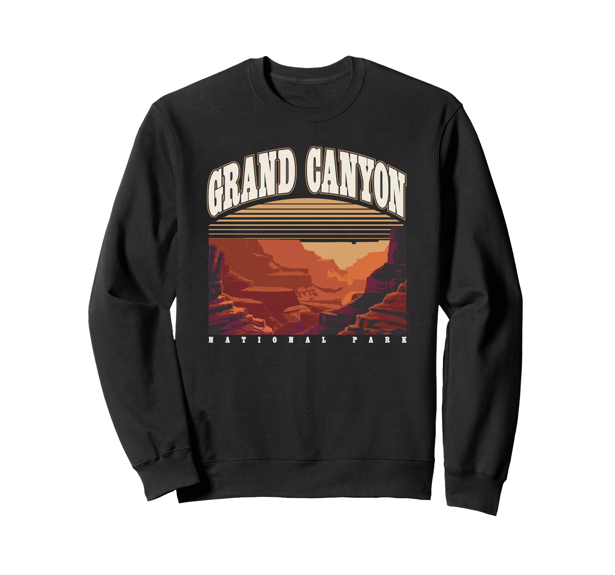 National Park Foundation Grand Canyon Sweatshirt - Custom Art Print Unisex - T-Shirt, Sweatshirt, Hoodie