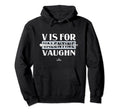 V Is Andrew Vaughn Chicago Valentines Day Hoodie - Minimalist Print Unisex - T-Shirt, Sweatshirt, Hoodie