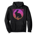 Rabbit Bunny Vaporwave 80S 90S Sunset Hoodie - Custom Art Print for Adults - T-Shirt, Sweatshirt, Hoodie