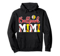 Ballpark Mimi Softball Baseball Mimi Grandma Hoodie - Graphic Print Unisex - T-Shirt, Sweatshirt, Hoodie