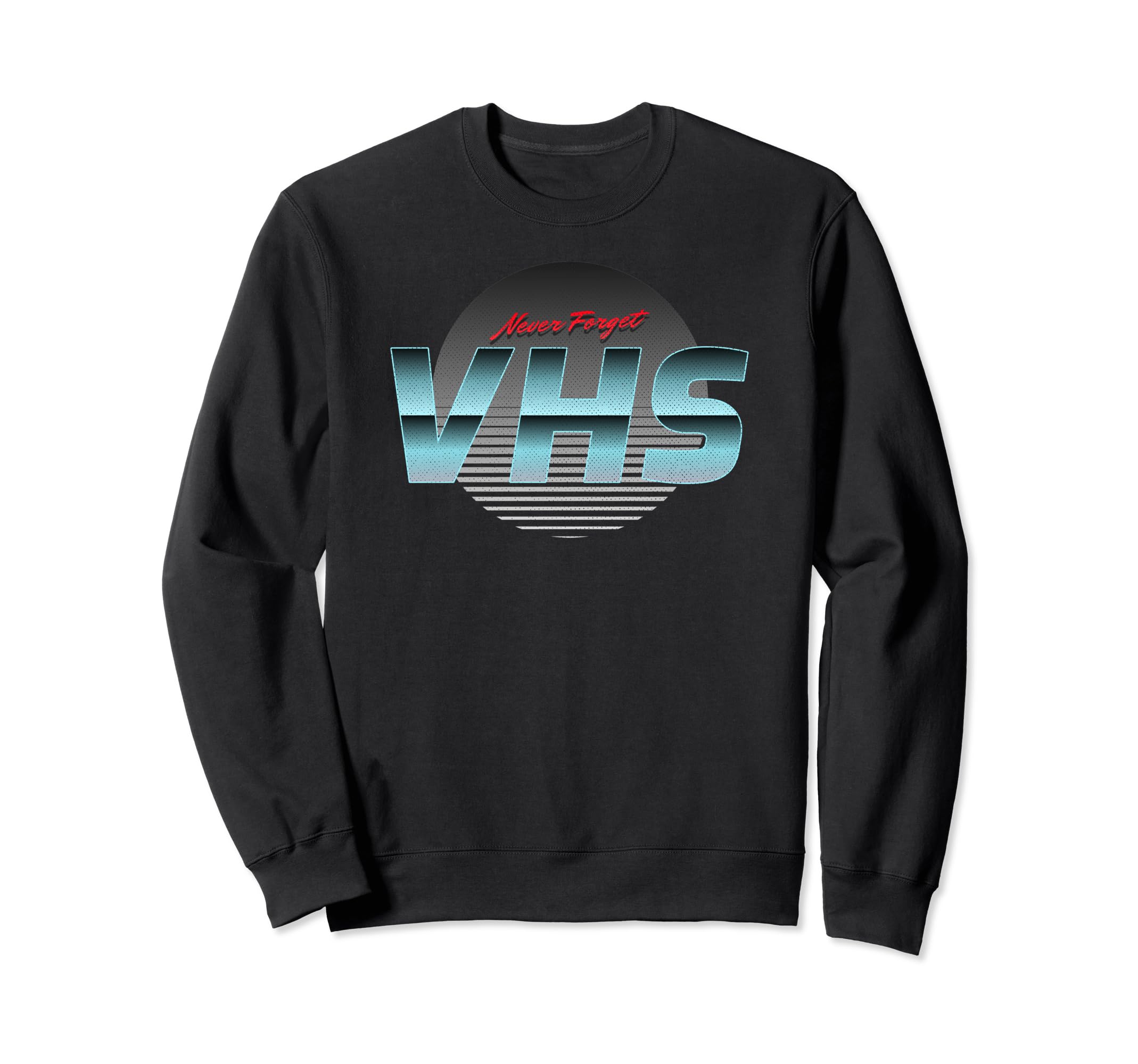 80S Hit Videos Cassette Tape Sweatshirt - Custom Art Print for Adults - T-Shirt, Sweatshirt, Hoodie