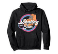 Roller Skating Skate 1970S Hoodie - Novelty Apparel for Adults - T-Shirt, Sweatshirt, Hoodie