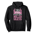 This Runs Roller Skates Hoodie - Fun Novelty Design for Adults - T-Shirt, Sweatshirt, Hoodie