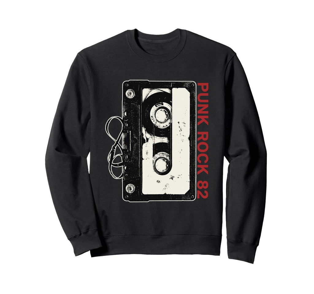 Band Punk Rock 80S Cassette Tape Sweatshirt - Novelty Apparel Unisex - T-Shirt, Sweatshirt, Hoodie