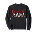 Baseball Mama Funny Sporty Sweatshirt - Trendy Graphic for Adults - T-Shirt, Sweatshirt, Hoodie