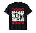 Rock And Roll Is My Middle Name T-Shirt - Minimalist Print for Adults - T-Shirt, Sweatshirt, Hoodie