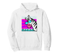 Aesthetic Vaporwave Outfits Zebra Hoodie - Aesthetic Graphic Unisex - T-Shirt, Sweatshirt, Hoodie