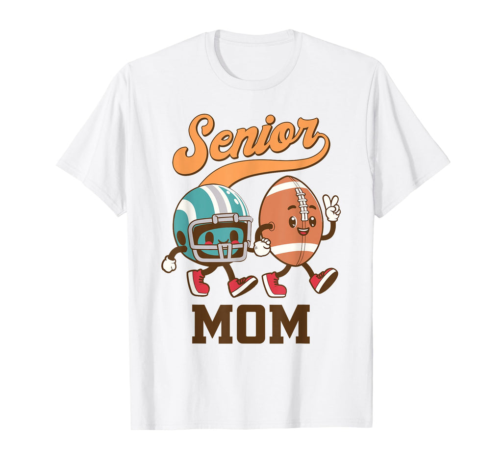 Football Mom Football Mama Biggest Fan T-Shirt - Custom Art Print Unisex - T-Shirt, Sweatshirt, Hoodie