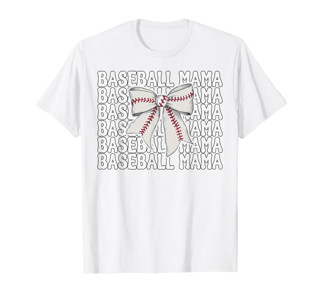 Baseball Mama Baseball Mom T-Shirt - Casual Everyday Wear Men Women - T-Shirt, Sweatshirt, Hoodie
