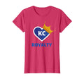 Royal Blue Kc Fan Kansas City Crown T-Shirt - Minimalist Print for Adults - T-Shirt, Sweatshirt, Hoodie