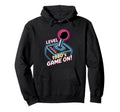 Level 1980S Game Arcade Joystick Hoodie - Casual Everyday Wear for Adults - T-Shirt, Sweatshirt, Hoodie