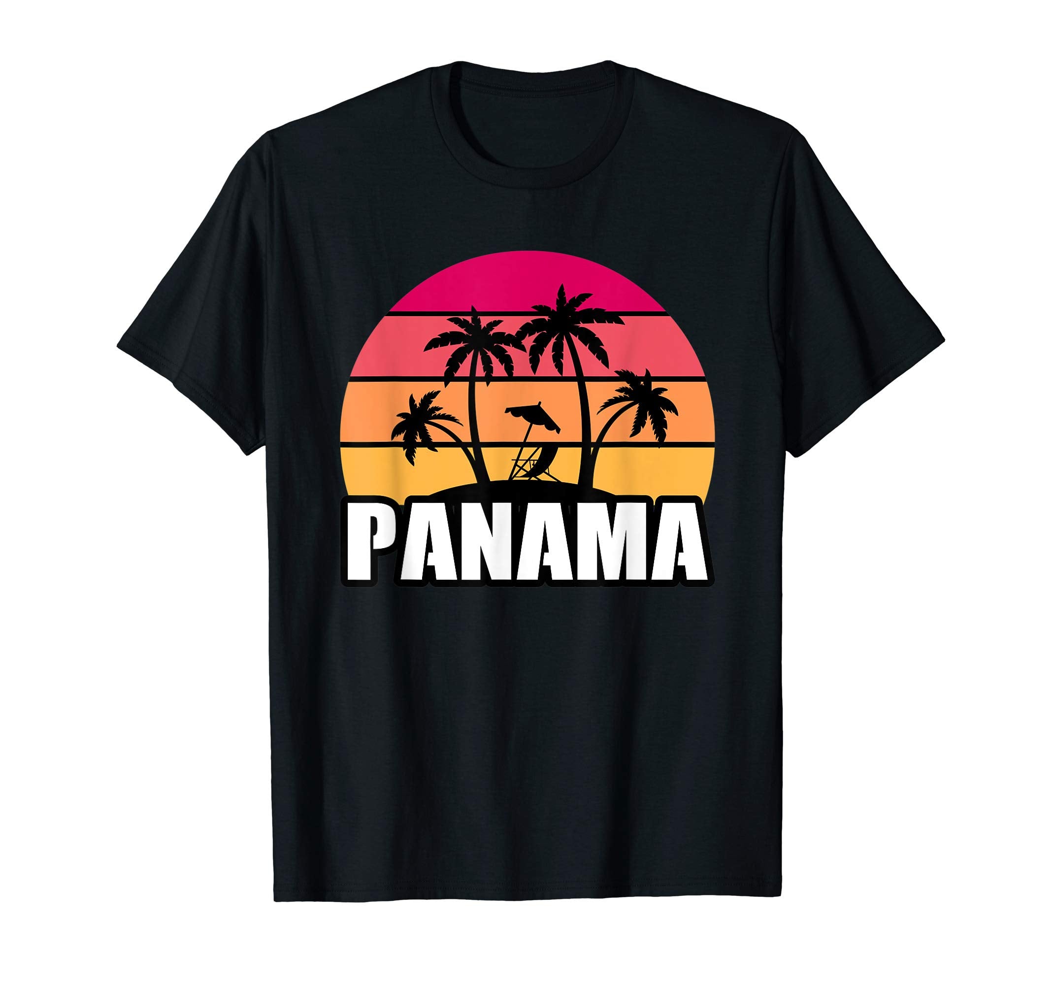 Sunset Panama T-Shirt - Minimalist Print Unisex - T-Shirt, Sweatshirt, Hoodie