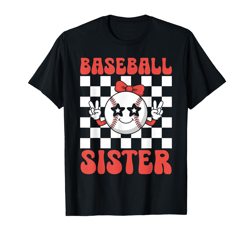 Baseball Sister Coquette Bow Biggest T-Shirt - Fun Novelty Design Unisex - T-Shirt, Sweatshirt, Hoodie