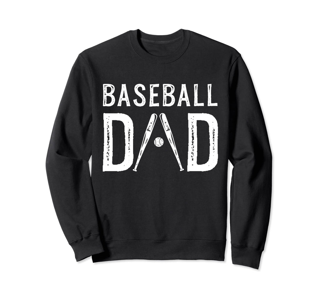 Funny Baseball Dad Fathers Day Hoodie - Aesthetic Graphic Men Women - T-Shirt, Sweatshirt, Hoodie