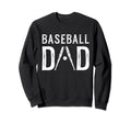 Funny Baseball Dad Fathers Day Hoodie - Aesthetic Graphic Men Women - T-Shirt, Sweatshirt, Hoodie