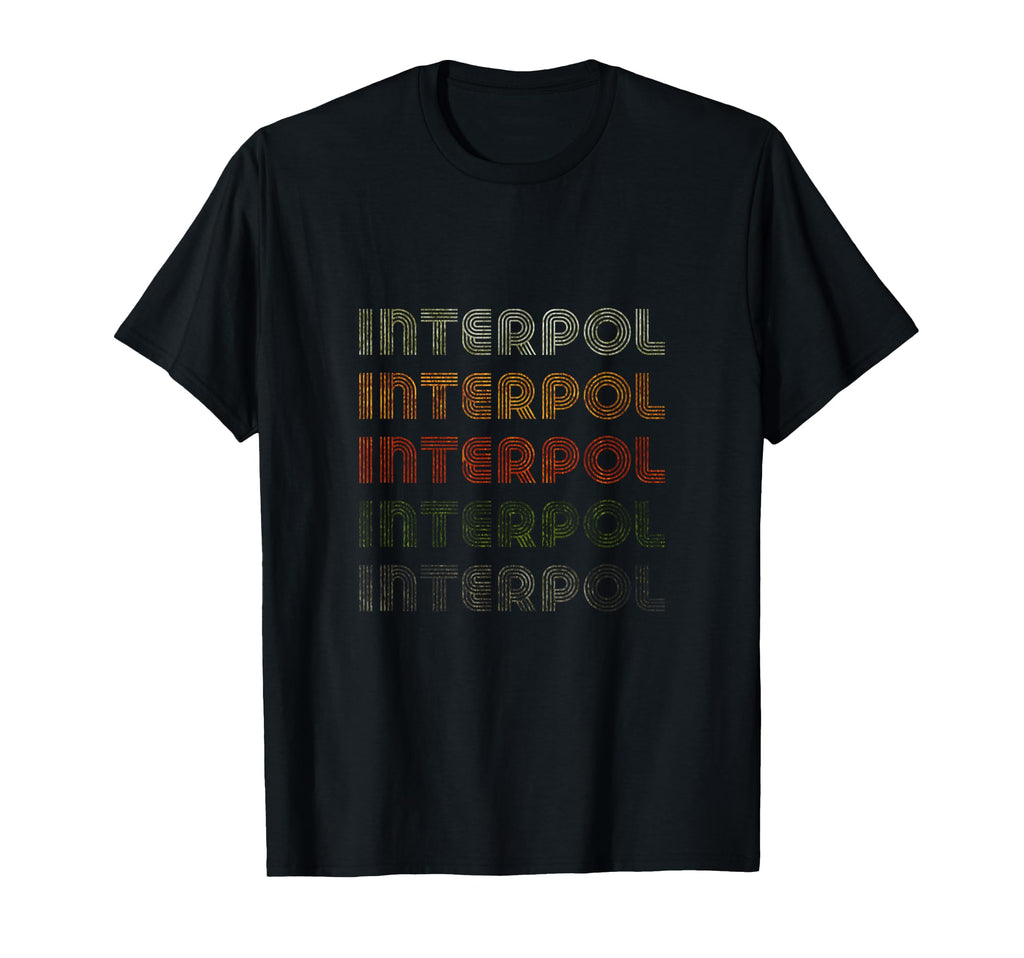 Love Heart Interpol Grunge Black Interpol T-Shirt - Graphic Print Unisex - T-Shirt, Sweatshirt, Hoodie