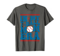 My T Ball Mom Era Baseball Mom Groovy T-Shirt - Custom Art Print Unisex - T-Shirt, Sweatshirt, Hoodie