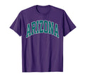 Arizona Throwback Arizona Green T-Shirt - Custom Art Print for Adults - T-Shirt, Sweatshirt, Hoodie