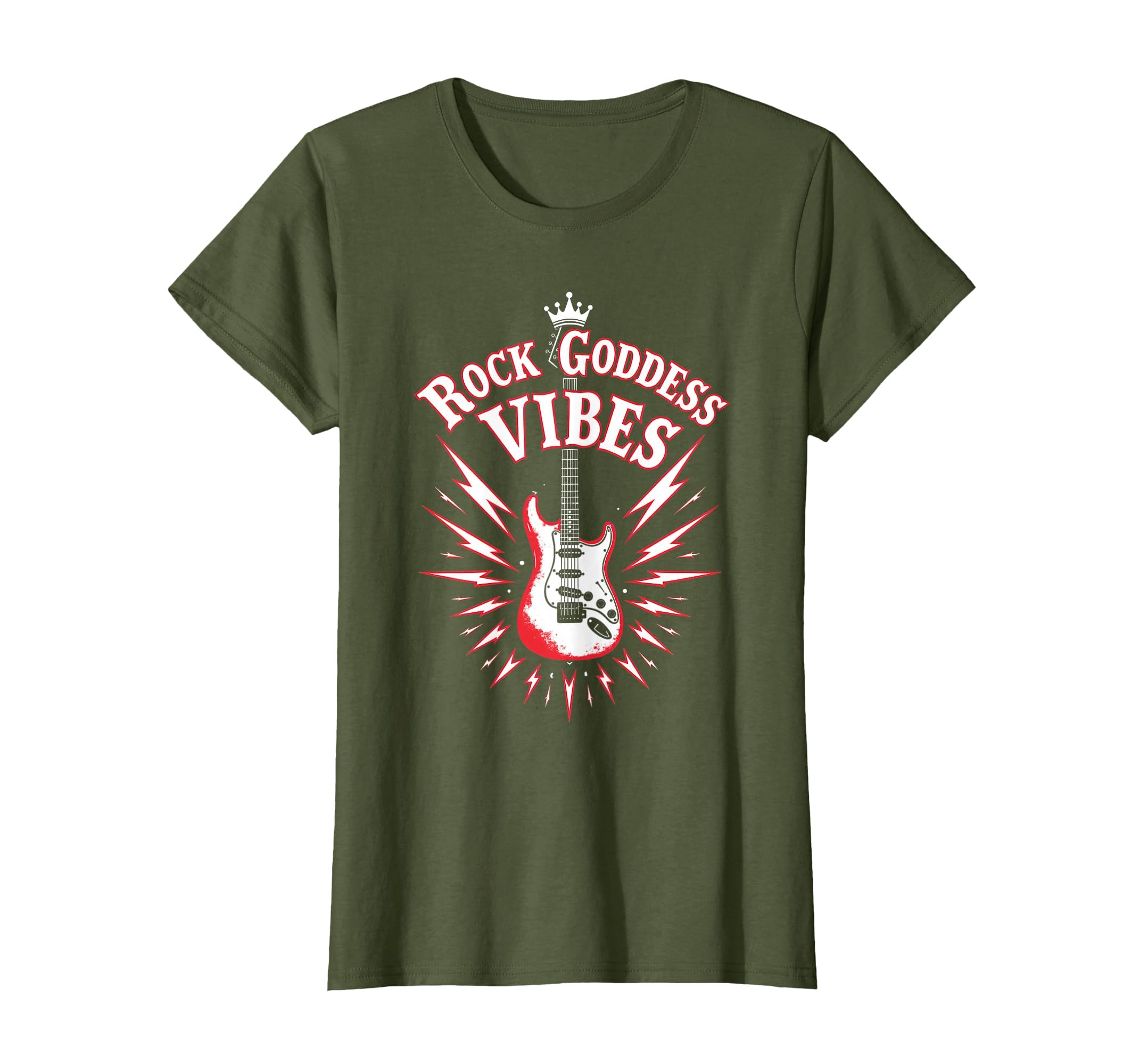 Rock Goddess Vibes Womens Band T-Shirt - Fun Novelty Design Men Women - T-Shirt, Sweatshirt, Hoodie