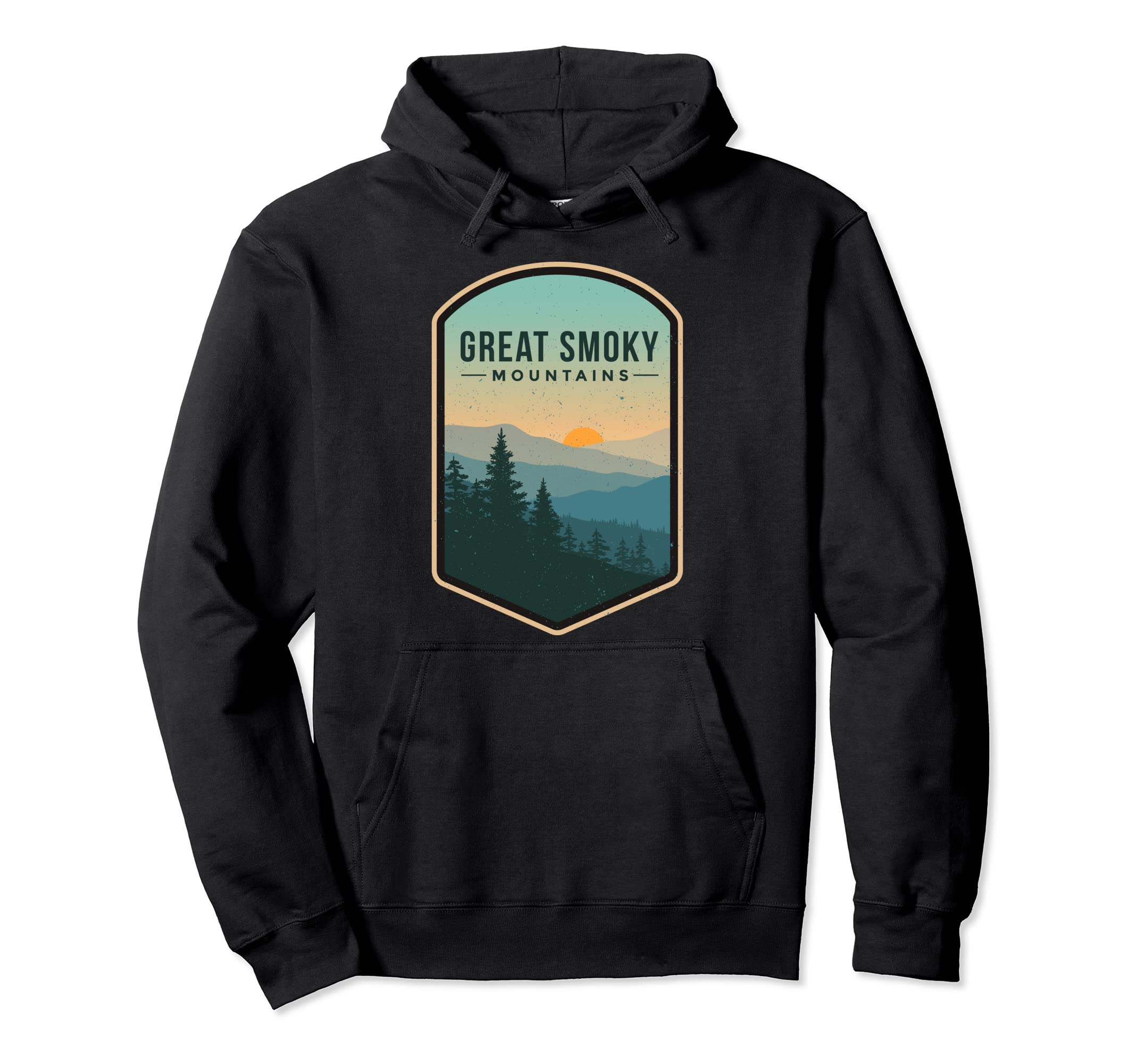 Great Smoky Mountains National Park Hoodie - Trendy Graphic Unisex - T-Shirt, Sweatshirt, Hoodie