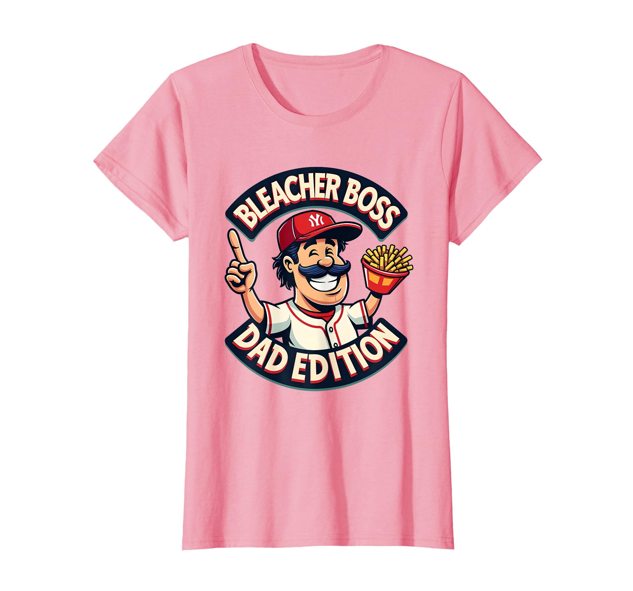 Bleacher Boss Dad Baseball T-Shirt - Custom Art Print for Adults - T-Shirt, Sweatshirt, Hoodie