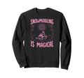 Snowmobiling Is Magical Sun Sweatshirt - Aesthetic Graphic for Adults - T-Shirt, Sweatshirt, Hoodie