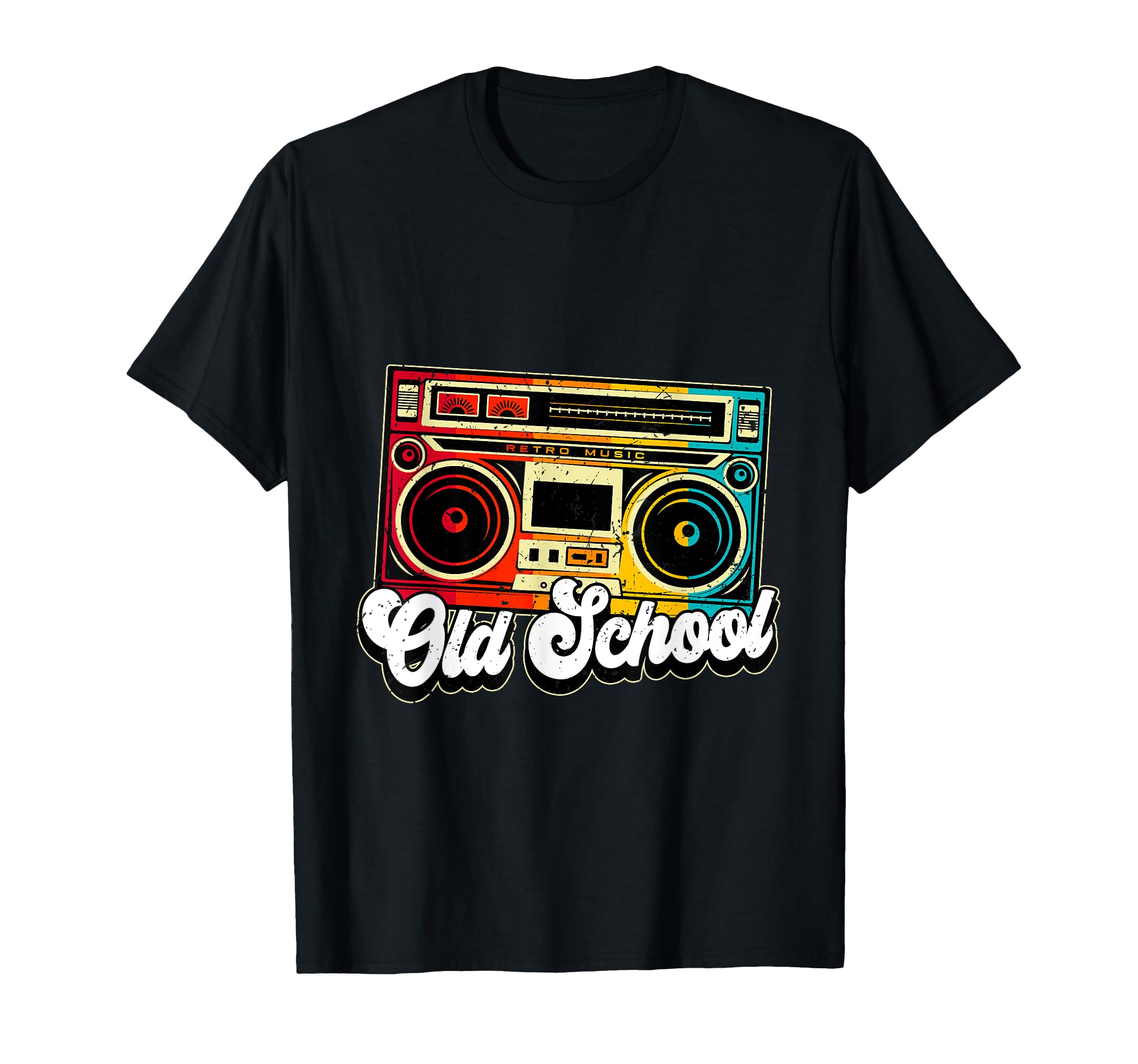 Old School Boombox Hip Hop Music T-Shirt - Streetwear Style Unisex - T-Shirt, Sweatshirt, Hoodie