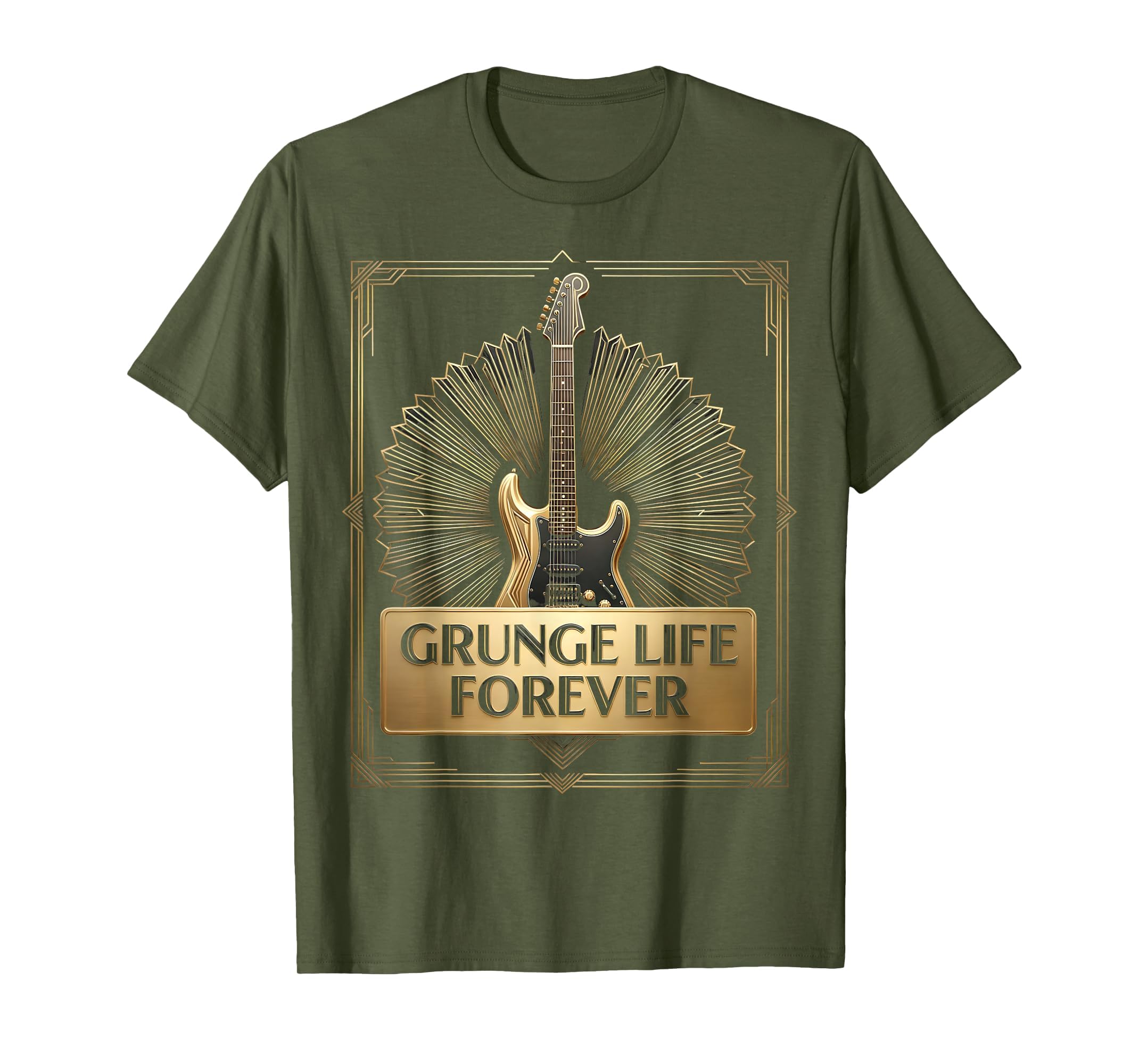 Grunge Life Forever 90S Nostalgic Rock T-Shirt - Trendy Graphic for Adults - T-Shirt, Sweatshirt, Hoodie