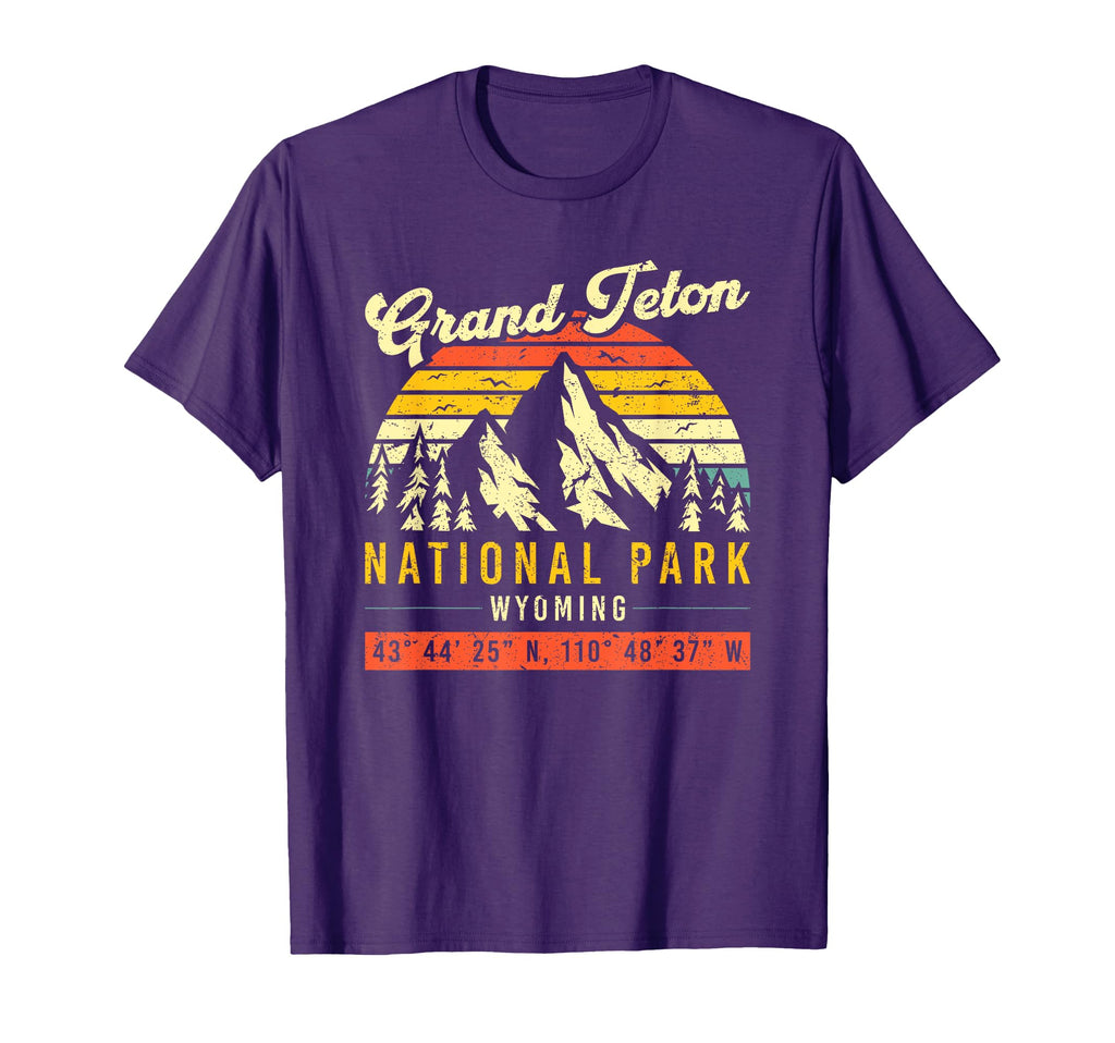 Grand Teton Wyoming National Park T-Shirt - Casual Everyday Wear Men Women - T-Shirt, Sweatshirt, Hoodie