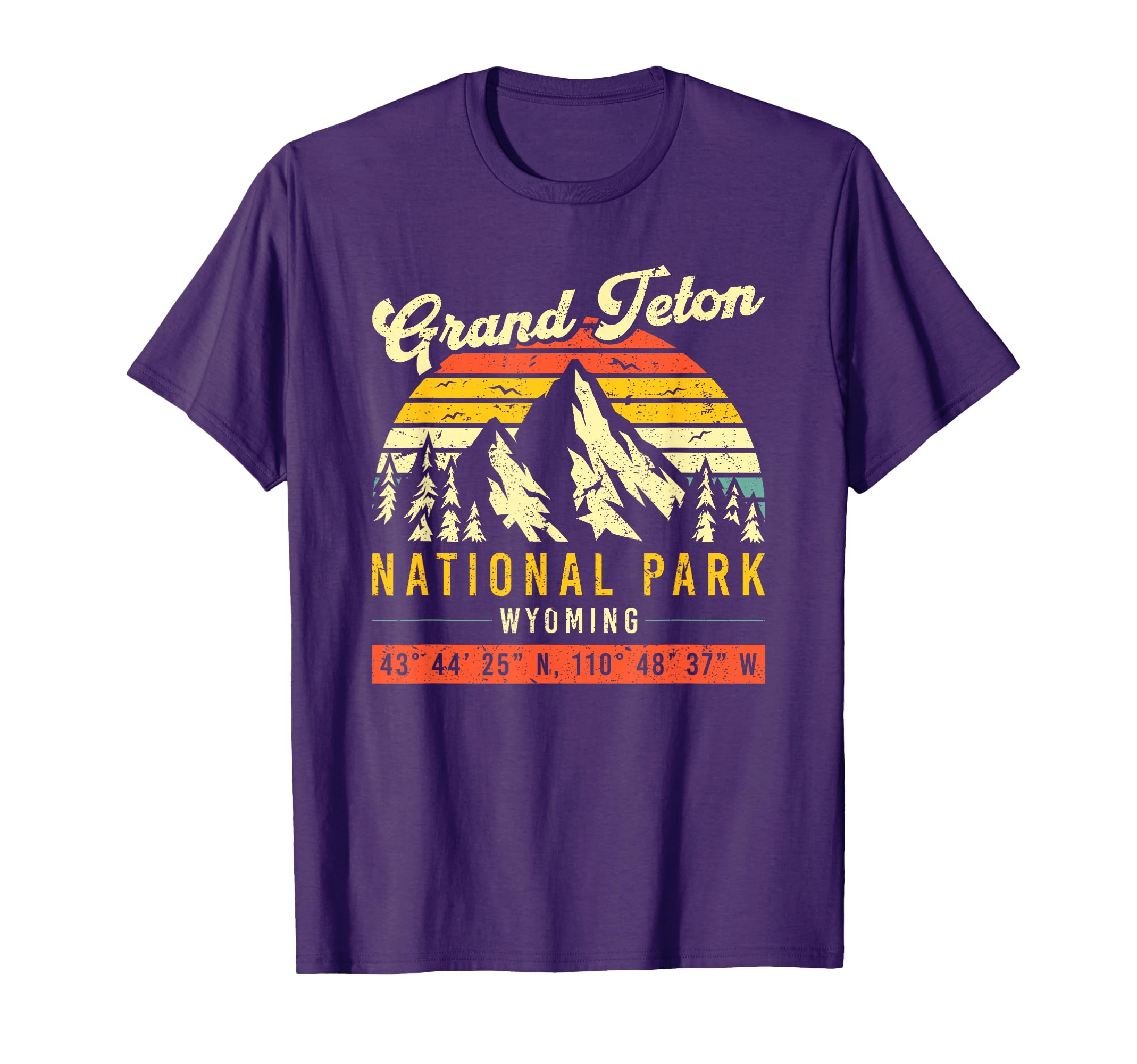 Grand Teton Wyoming National Park T-Shirt - Casual Everyday Wear Men Women - T-Shirt, Sweatshirt, Hoodie