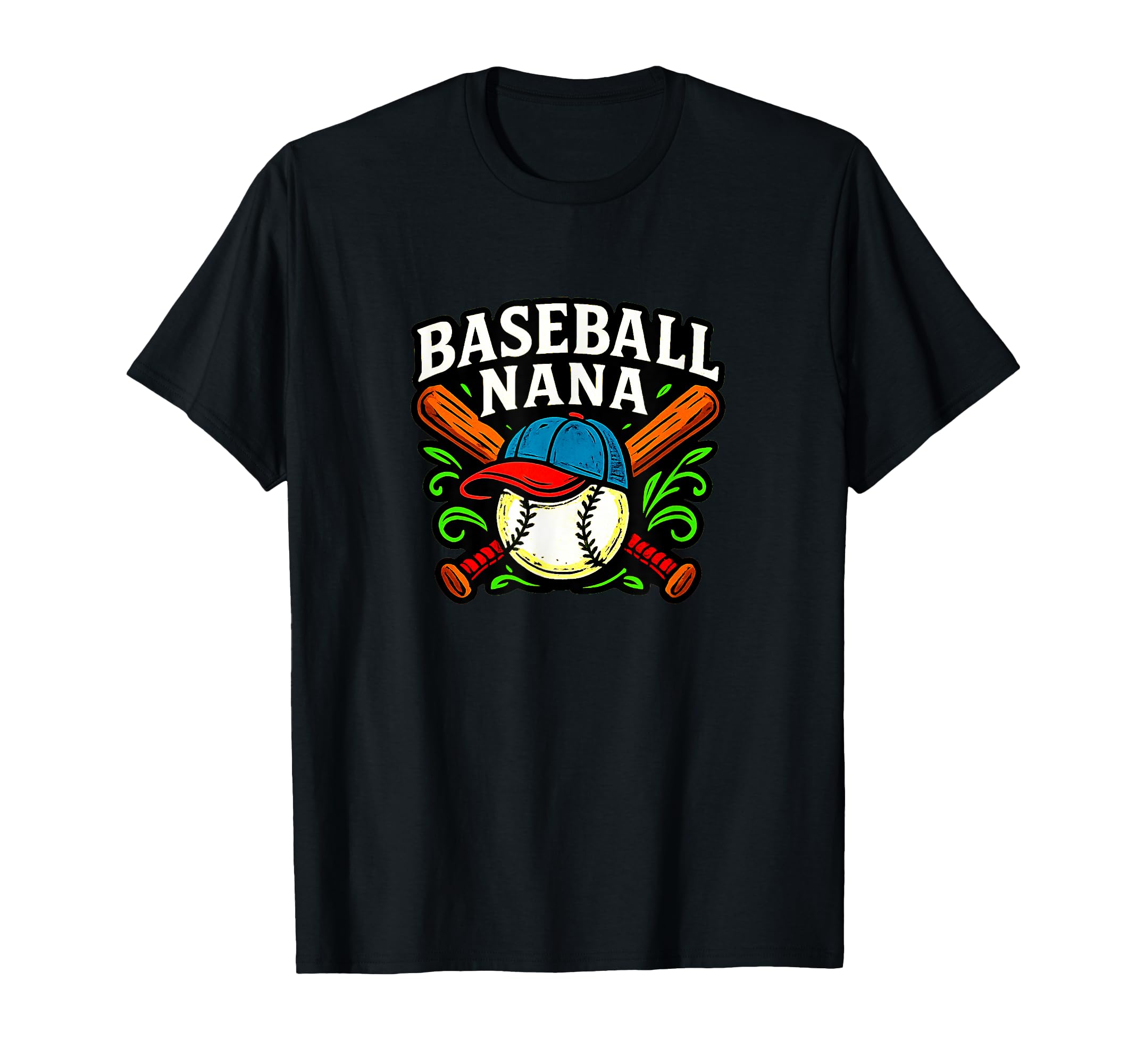 Baseball Nana T-Shirt - Custom Art Print Unisex - T-Shirt, Sweatshirt, Hoodie