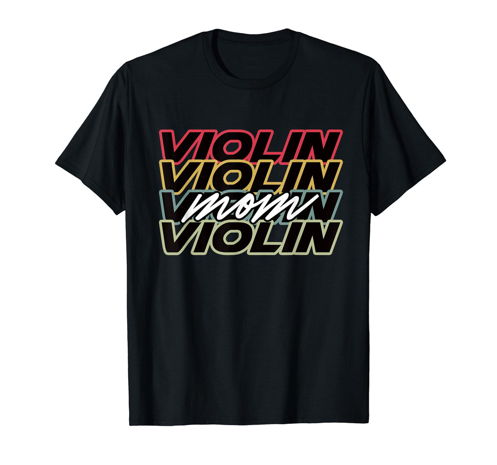 Violin Mom Player 70S 80S 90S T-Shirt - Graphic Print Unisex - T-Shirt, Sweatshirt, Hoodie