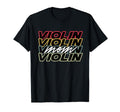 Violin Mom Player 70S 80S 90S T-Shirt - Graphic Print Unisex - T-Shirt, Sweatshirt, Hoodie