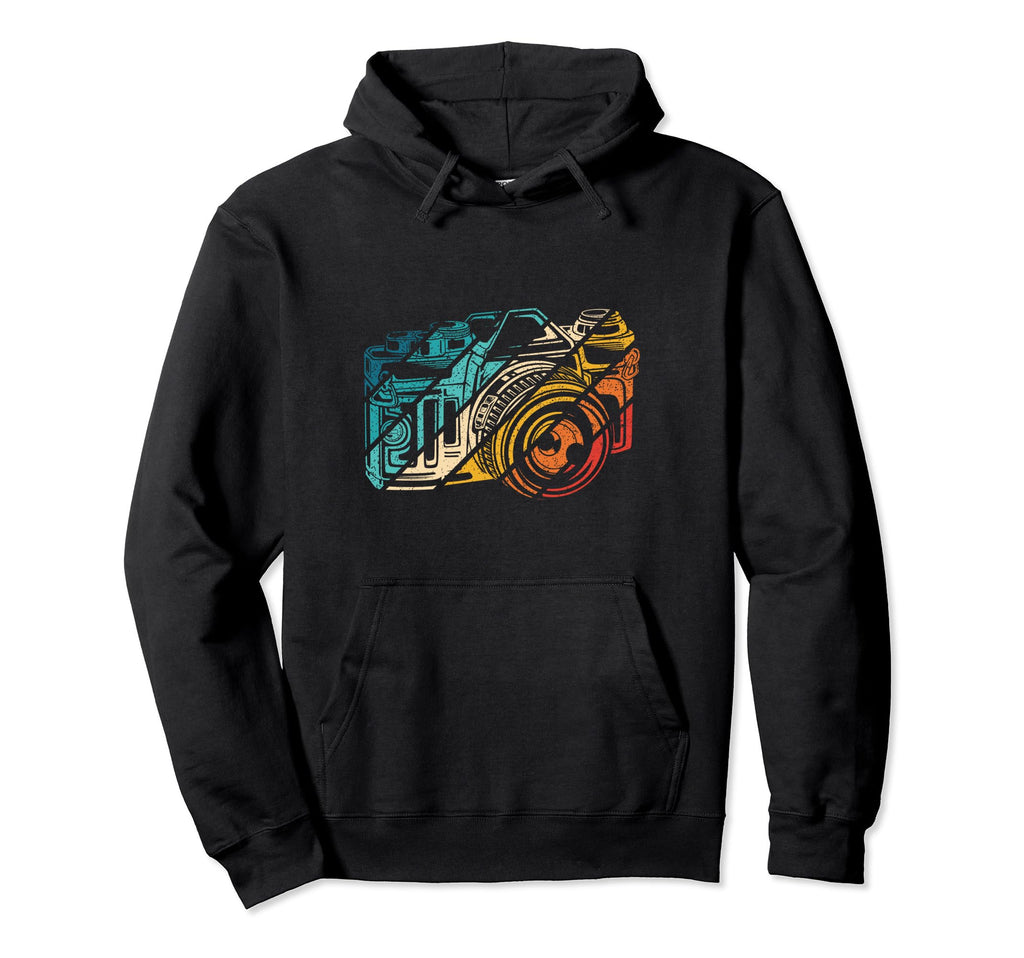 Camera Photography Lover Photographer Hoodie - Aesthetic Graphic Unisex - T-Shirt, Sweatshirt, Hoodie