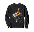 Pencil Rewind Cassette Tape Sweatshirt - Streetwear Style for Adults - T-Shirt, Sweatshirt, Hoodie