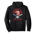 Baseball Fathers Day Baseball Dad Hoodie - Custom Art Print Unisex - T-Shirt, Sweatshirt, Hoodie
