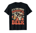 Funny Santa Beer Drinking 70S T-Shirt - Novelty Apparel Unisex - T-Shirt, Sweatshirt, Hoodie