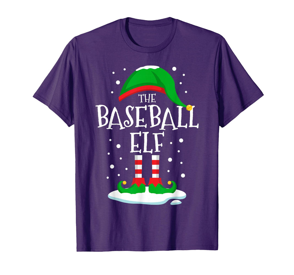 Baseball Elf Family Matching T-Shirt - Casual Everyday Wear for Adults - T-Shirt, Sweatshirt, Hoodie