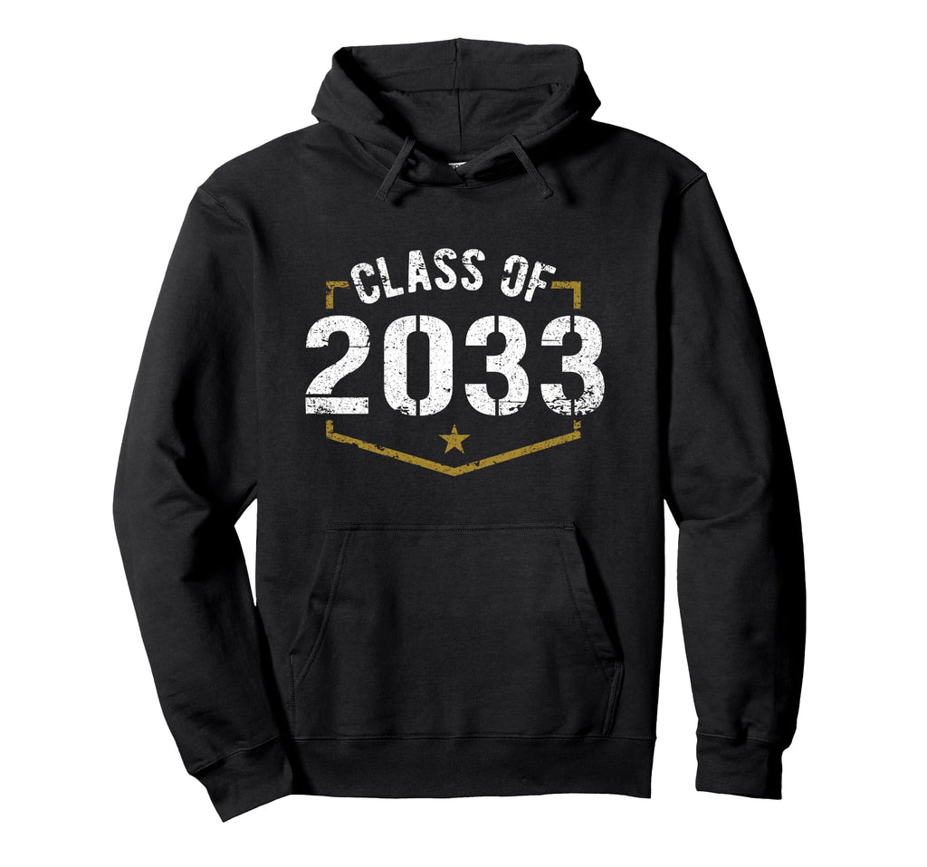 Class 2033 School Graduation Hoodie - Custom Art Print for Adults - T-Shirt, Sweatshirt, Hoodie
