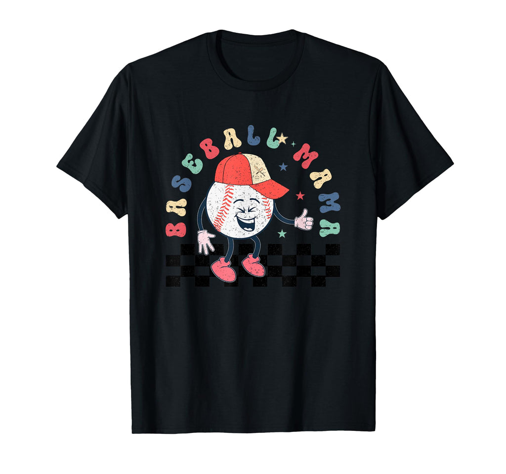 Baseball Mama Playful T-Shirt - Casual Everyday Wear for Adults - T-Shirt, Sweatshirt, Hoodie