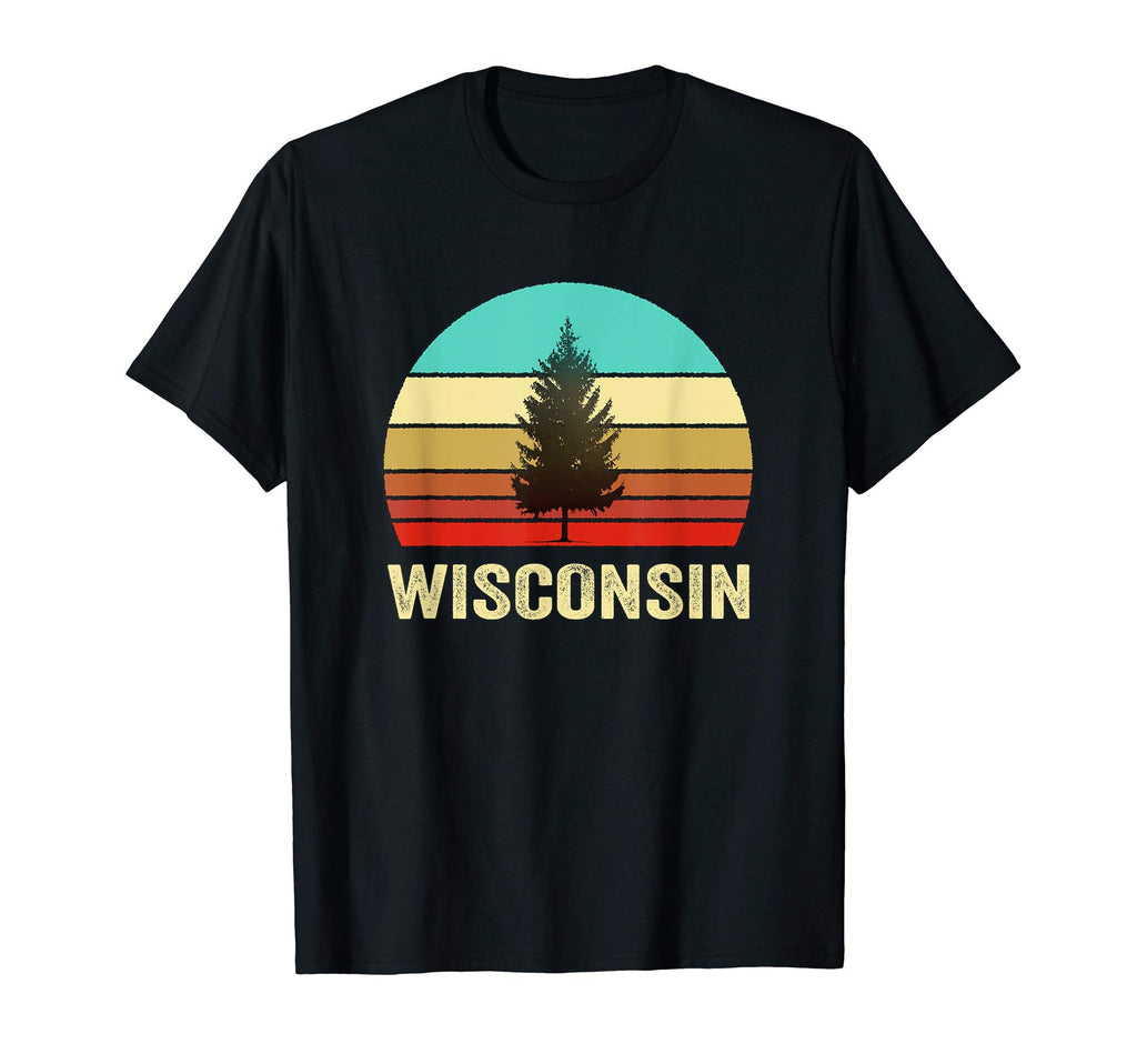 Sunset Wisconsin T-Shirt - Aesthetic Graphic for Adults - T-Shirt, Sweatshirt, Hoodie