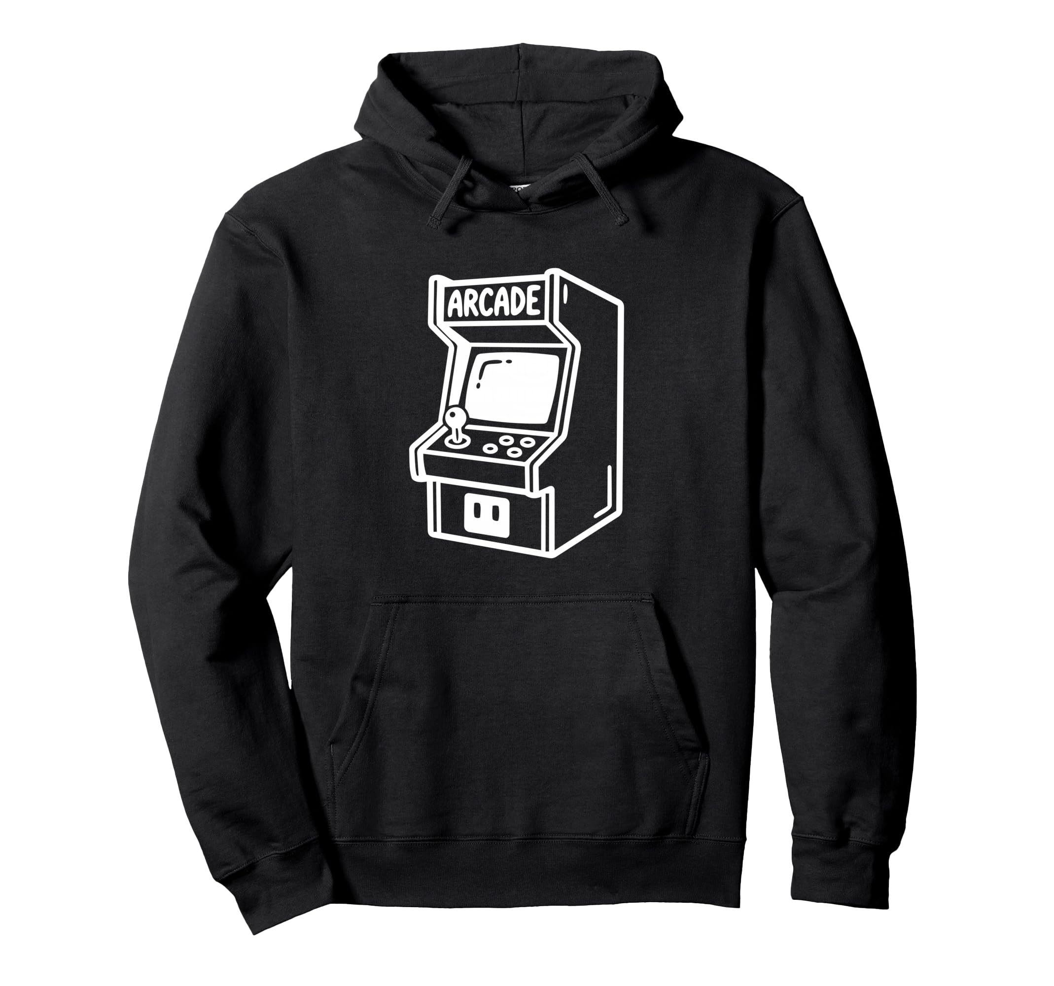 Arcade Cabinet Gamer Aesthetic Hoodie - Streetwear Style for Adults - T-Shirt, Sweatshirt, Hoodie
