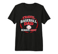 Mens Travel Baseball Dad Always Away T-Shirt - Unique Graphic for Adults - T-Shirt, Sweatshirt, Hoodie